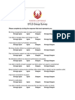 Pre and Post Stls Survey 1