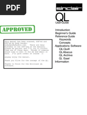 QL UsersGuide | PDF | Electrical Connector | Computer Program