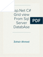 C# Grid View From SQL Server DatabAse