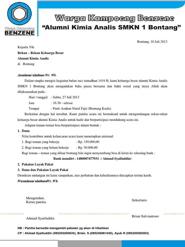 91 Koleksi Contoh Undangan Bukber Alumni Resmi Gratis Terbaik