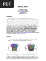 Integrais Triplas