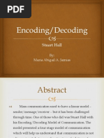 Download Encoding Decoding by Stuart Hall by Abby Jamias SN210194650 doc pdf