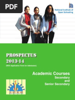 Prospectus 2013 14 NIOS