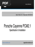 Car Video Interface Porsche PCM2.1 Manual en