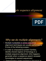 Multiple Sequence Alignment