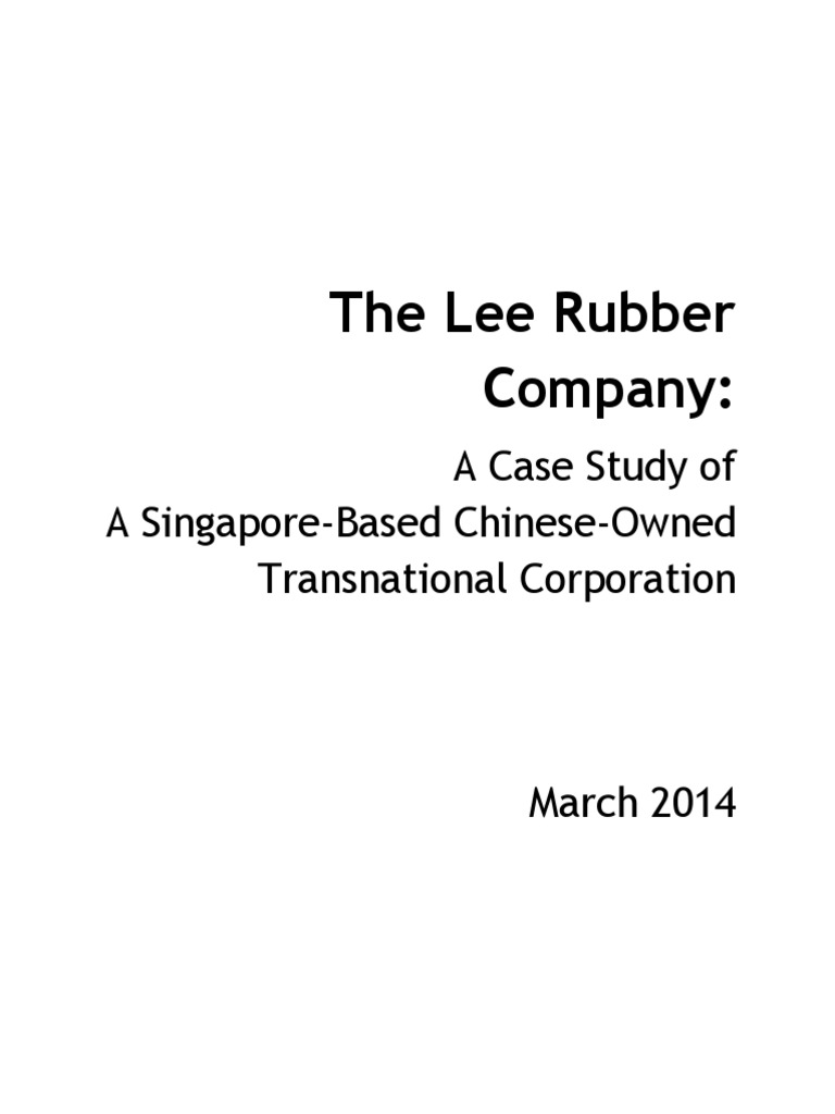 Lee rubber company a case study of a singapore based chinese owned transnational co 02 picture