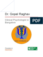 Dr. Gopal Raghav - Clinical Psychologist in Bangalore