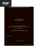 Download Analisa Kestabilan Lereng Tanah by binsar_99 SN210219318 doc pdf