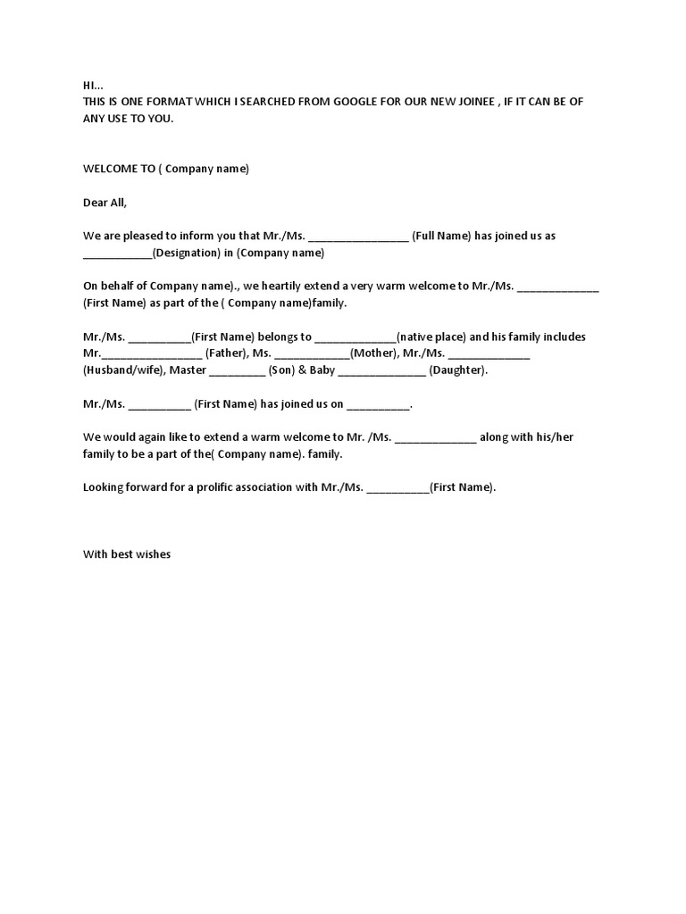 For Joining | PDF