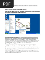 Hyperion Enterprises Application Migration To HFM Application