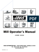 Haas Operator Manual 2008