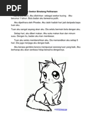 Aku Seekor Kucing  PDF