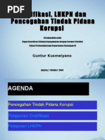 Download 20091007 Gratifikasi LHKPN Dan Pencegahan Tindak Pidana Korupsi by Ahmad Abdul Haq SN21024115 doc pdf