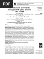 Download Evolution of Operations Management Past Present and Future by naveni SN210247629 doc pdf
