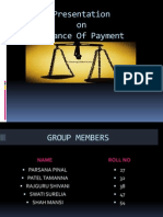 Balance of Payment Final