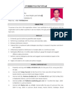 Curriculum Vitae: Ajay Pandey