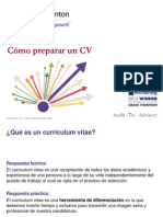 Grant Thornton: Cómo Preparar Un CV?