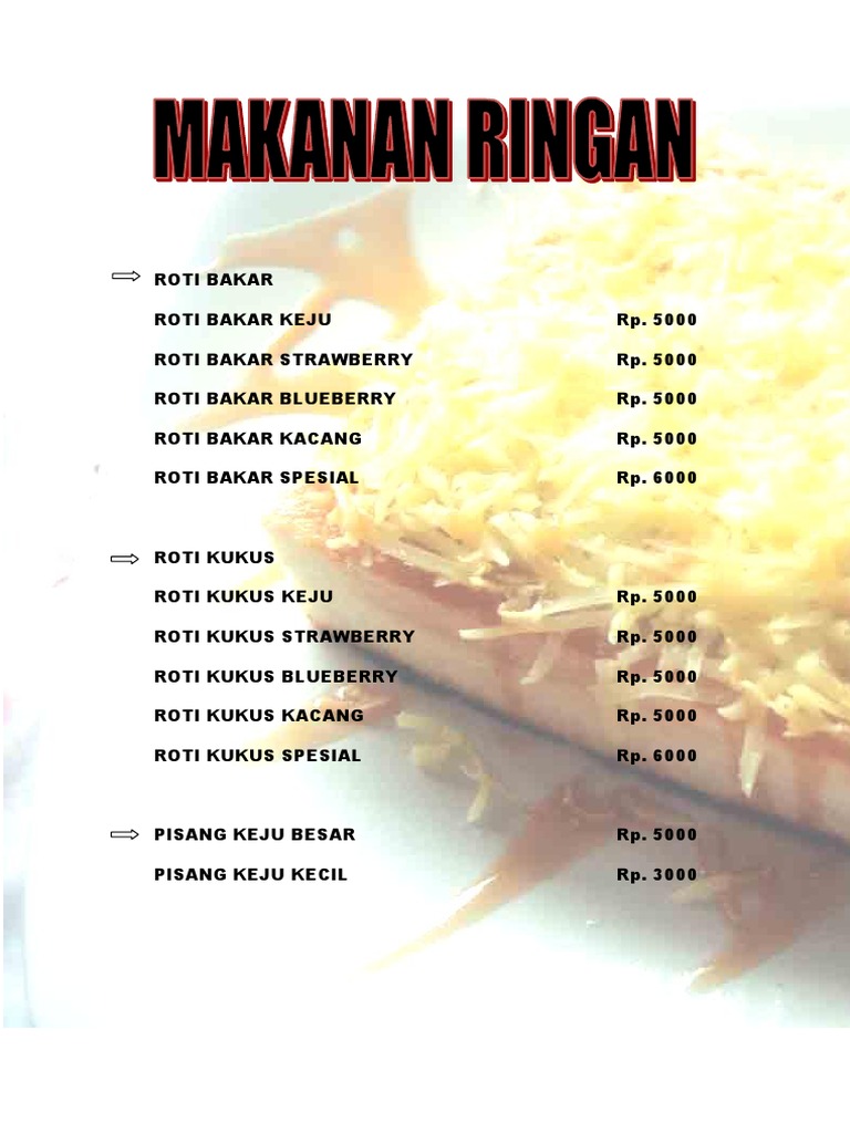 Roti Bakar | PDF
