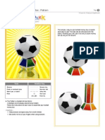 Papercraft Soccer