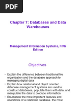 Chapter 7: Databases and Data Warehouses: Management Information Systems, Fifth Edition