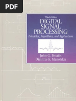 DSP Principles Algorithms and Applications Third Edition