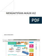 Mengaktifkan Akaun Vle