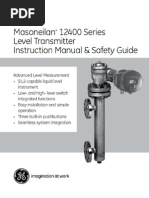 Masoneilan 12400 Digital Level Transmitter and Controller - MANUAL - English