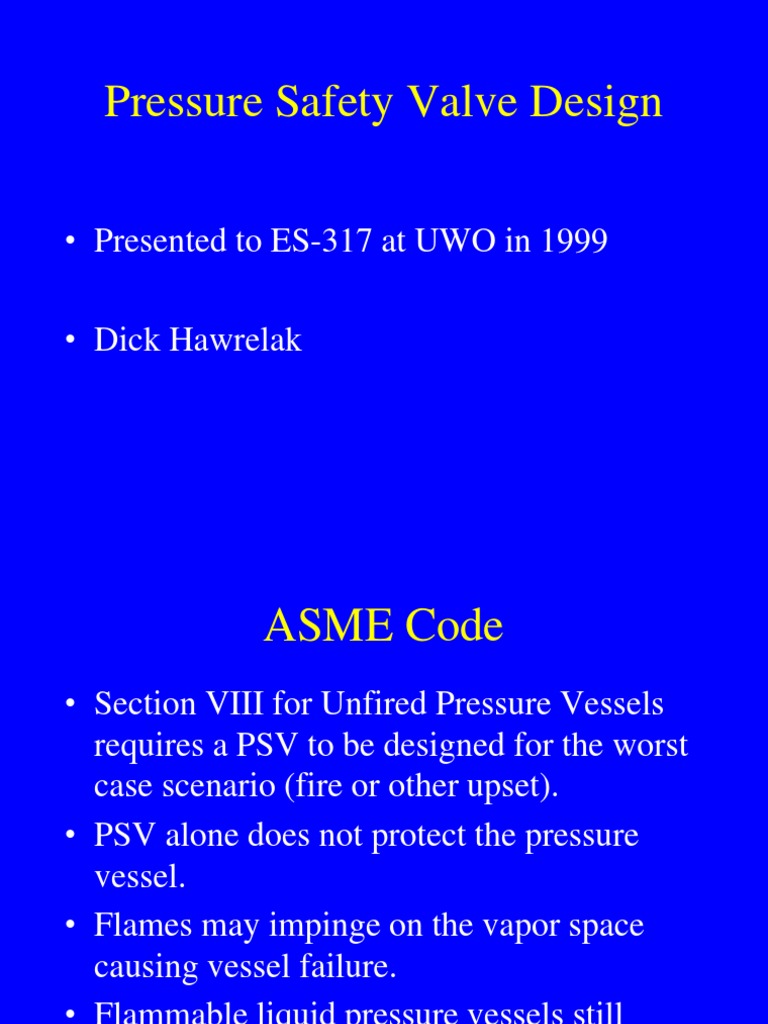 PSV Design for Fire Safety Compliance | PDF | Technology & Engineering