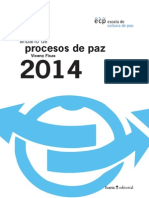 2014 Anuario de Procesos de Paz