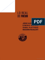 De Jorge Aleman - Lo Real de Freud