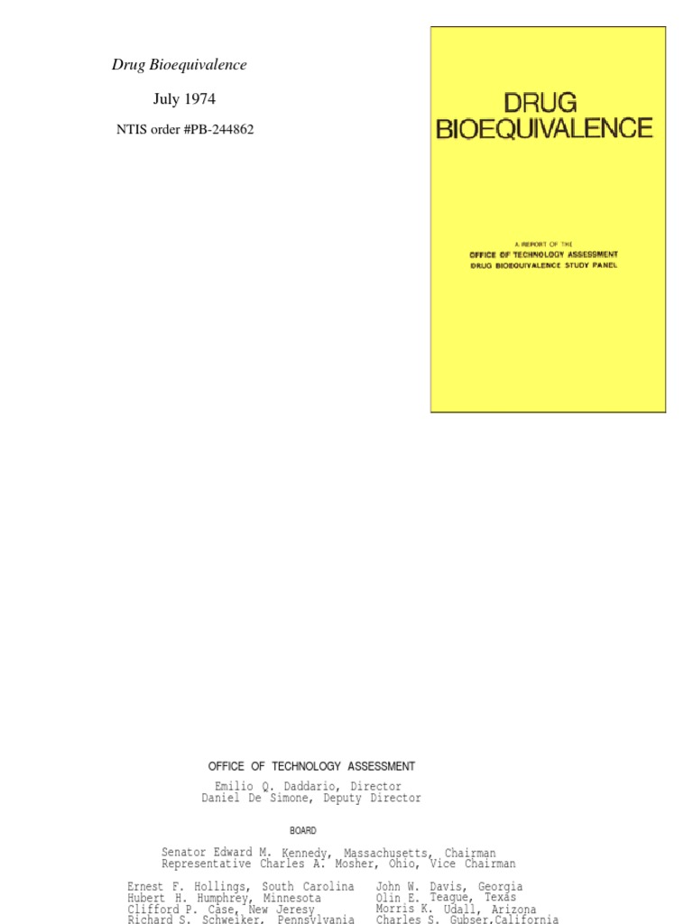 Drug Bioequivalence Study Report | PDF | Bioavailability | Tablet ...