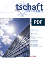 Wirtschaft in Bremen 03/2014 - Innovationsprojekte in Bremen