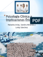 Deonotlogía Psicología Clínica