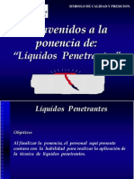 6.- Liquidos Penetrantes. Ing. Juan Leal