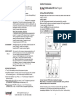 Manual de Utilizare Automatica Irritrol DC en