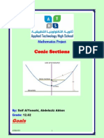 Maths Project-Conic Sections