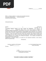 Carta Solicitud Práctica Docente