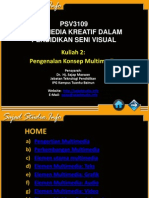 PSV3109 Kuliah2 Pengenalan Konsep Multimedia