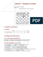 Opening Report - Budapest Gambit (Article 2013)