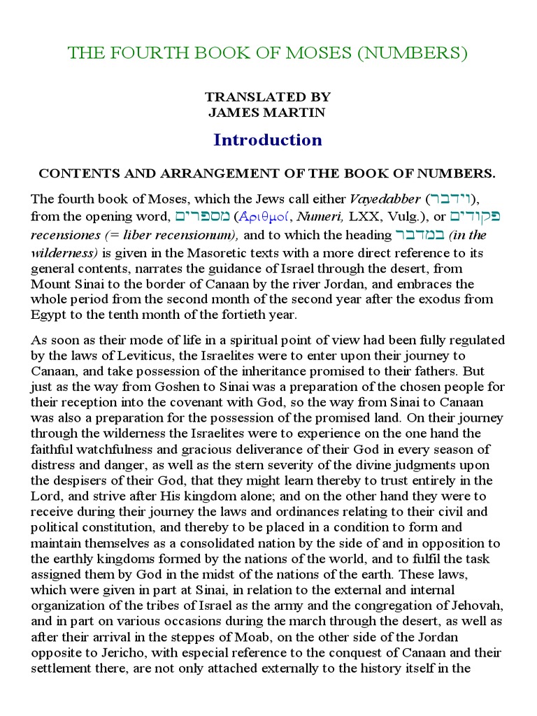 Keil and delitzsch commentary on numbers pdf book of numbers aaron