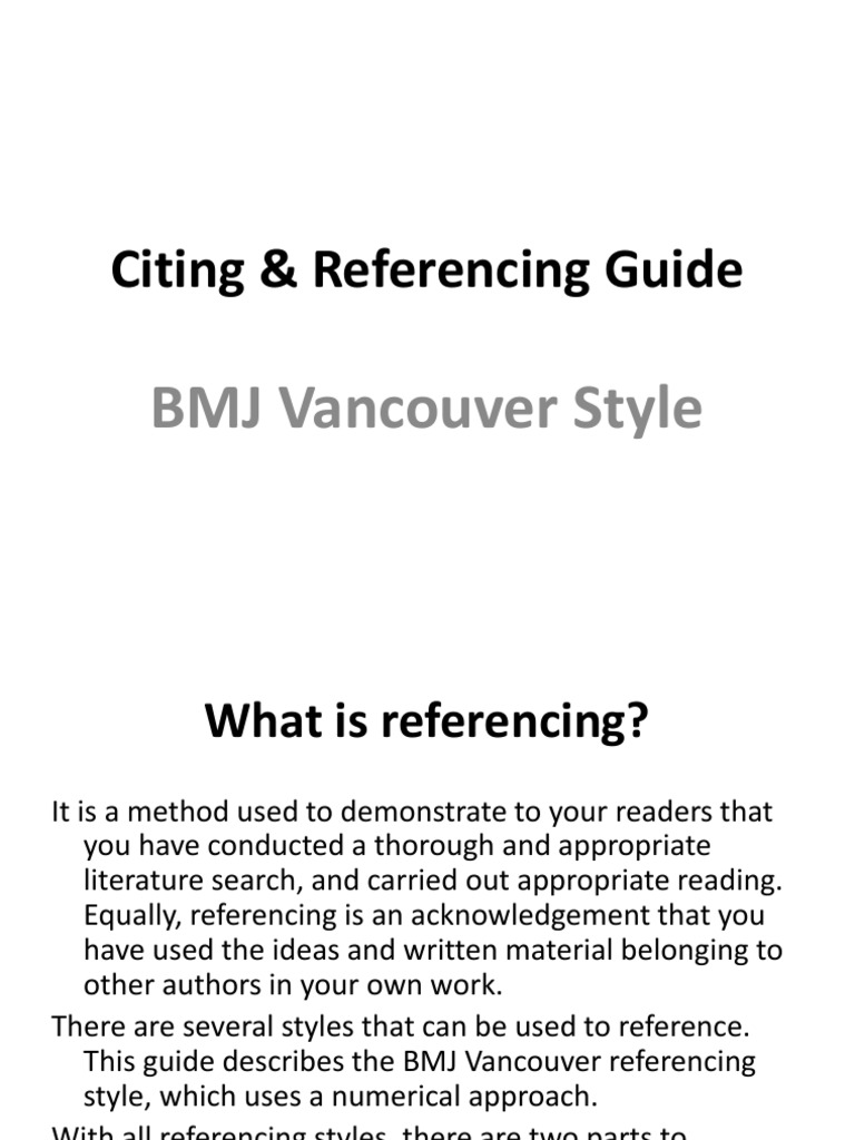 Citing & Referencing Guide | PDF | Career & Growth | Computers