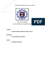 Informe Maquinaria Agricola