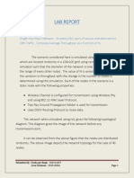 Report On ns2 Wireless Simulation