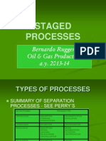 Staged Processes: Bernardo Ruggeri Oil & Gas Production A.Y. 2013-14