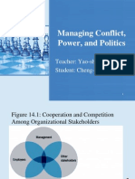 Managing Conflict, Power and Politics