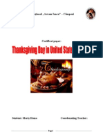 Thanksgiving Day in USA