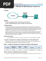 5.1.4.3 Lab - Using Wireshark to Examine Ethernet Frames