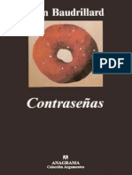 Baudrillard Contrasenas Jean Baudrillard OCR PDF