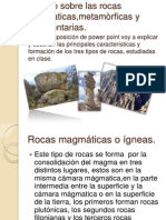 Trabajo Rocas Diapositivas