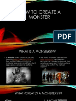 how to create a monster